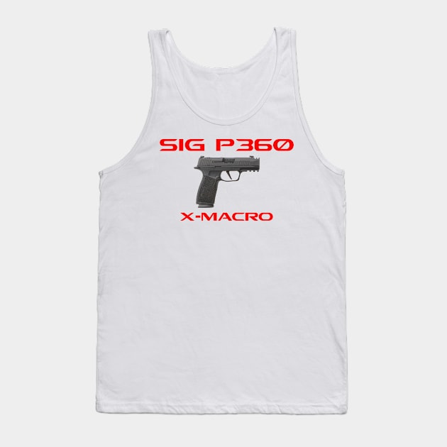 P360 X Macro Tank Top by Aim For The Face